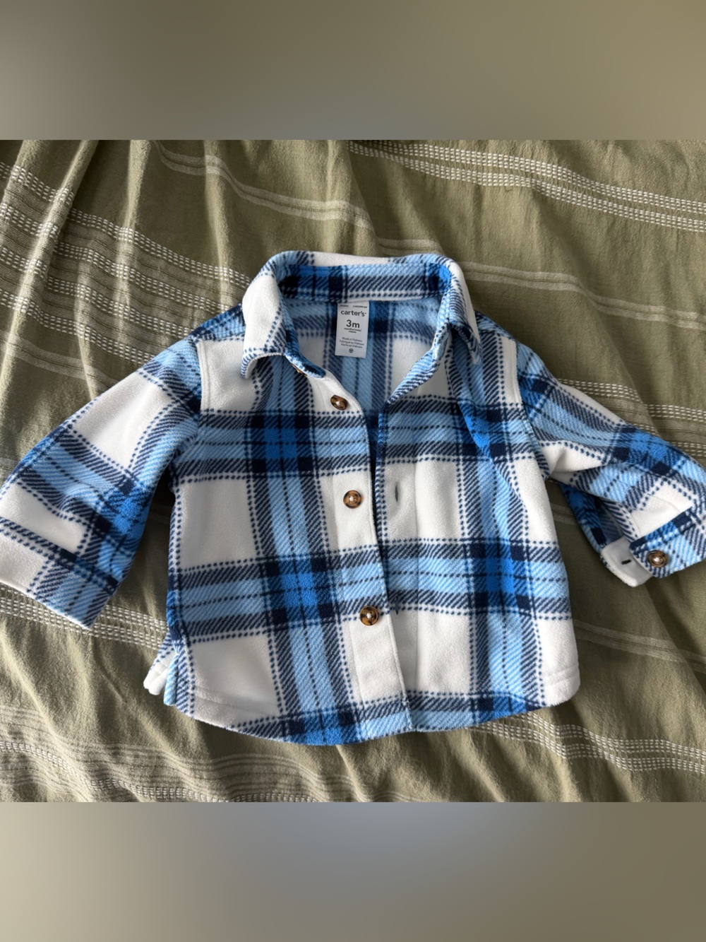 Carter’s Flannel Jacket 3M